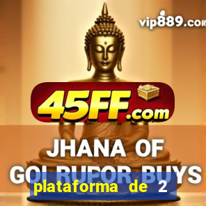 plataforma de 2 reais fortune tiger